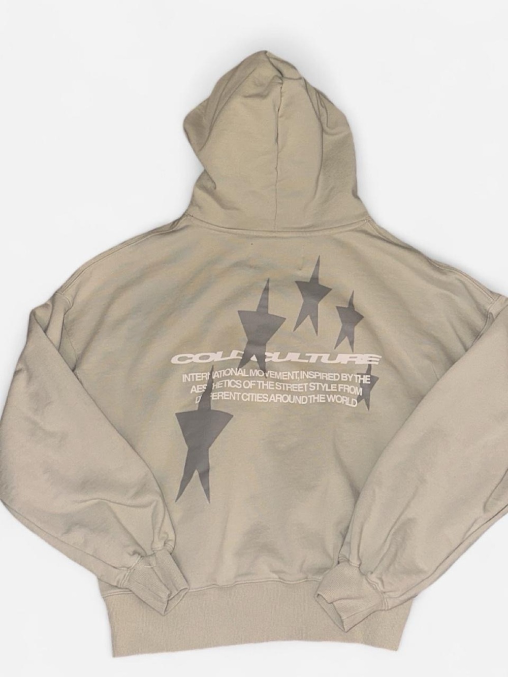 Cold Culture grayish beige Hoodie
